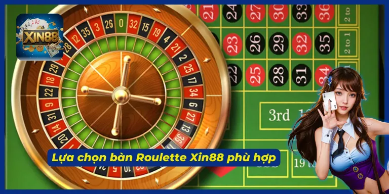 Chọn Roulette Xin88 Châu Âu, Mỹ hoặc Pháp